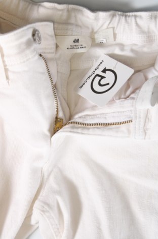 Dziecięce jeansy H&M, Rozmiar 9-10y/ 140-146 cm, Kolor Biały, Cena 35,31 zł