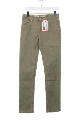 Dziecięce jeansy Levi's, Rozmiar 15-18y/ 170-176 cm, Kolor Zielony, Cena 163,13 zł