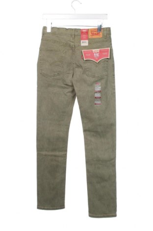 Dziecięce jeansy Levi's, Rozmiar 15-18y/ 170-176 cm, Kolor Zielony, Cena 271,88 zł