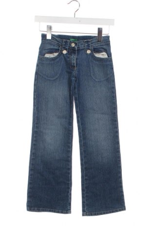 Dětské džíny  United Colors Of Benetton, Velikost 8-9y/ 134-140 cm, Barva Modrá, Cena  226,00 Kč