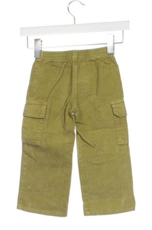 Pantaloni de catifea reiată, pentru copii, Mărime 18-24m/ 86-98 cm, Culoare Verde, Preț 30,53 Lei