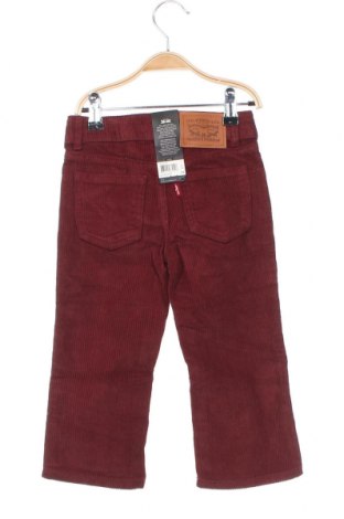 Kinder Cordhose Levi's, Größe 18-24m/ 86-98 cm, Farbe Rot, Preis 17,52 €