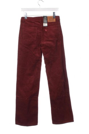 Pantaloni de catifea reiată, pentru copii Levi's, Mărime 15-18y/ 170-176 cm, Culoare Roșu, Preț 44,74 Lei