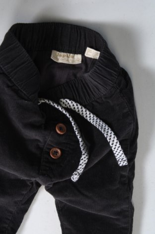 Pantaloni de catifea reiată, pentru copii Lupilu, Mărime 2-3m/ 56-62 cm, Culoare Gri, Preț 24,69 Lei