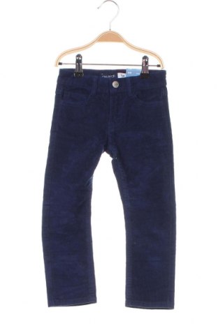Pantaloni de catifea reiată, pentru copii Okaidi, Mărime 2-3y/ 98-104 cm, Culoare Albastru, Preț 52,10 Lei