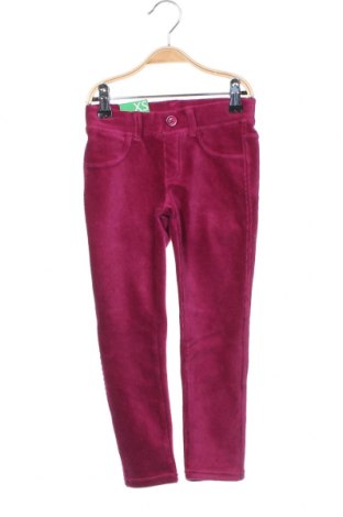 Pantaloni de catifea reiată, pentru copii United Colors Of Benetton, Mărime 3-4y/ 104-110 cm, Culoare Roz, Preț 107,37 Lei
