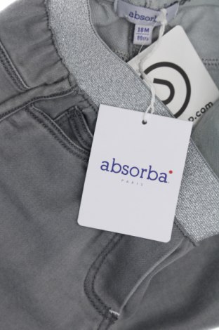 Детски къс панталон Absorba, Размер 9-12m/ 74-80 см, Цвят Сив, Цена 68,00 лв.