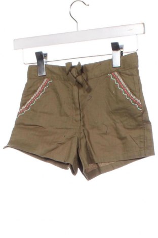 Детски къс панталон Du Pareil Au Meme, Размер 6-7y/ 122-128 см, Цвят Зелен, Цена 11,00 лв.