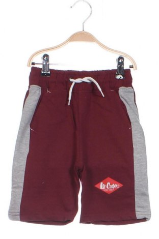 Детски къс панталон Lee Cooper, Размер 5-6y/ 116-122 см, Цвят Червен, Цена 25,50 лв.