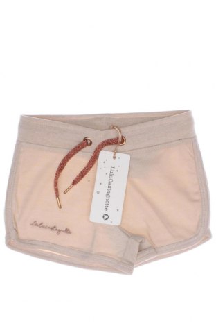 Pantaloni scurți pentru copii LuluCastagnette, Mărime 5-6y/ 116-122 cm, Culoare Bej, Preț 134,21 Lei