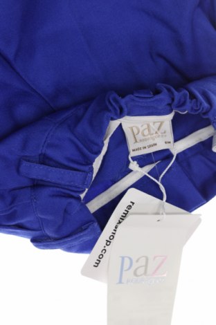 Παιδικό κοντό παντελόνι Paz Rodriguez, Μέγεθος 3-6m/ 62-68 εκ., Χρώμα Μπλέ, Τιμή 7,01 €