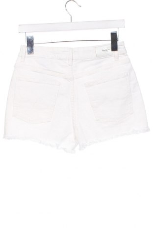 Детски къс панталон Pepe Jeans, Размер 15-18y/ 170-176 см, Цвят Бял, Цена 27,20 лв.