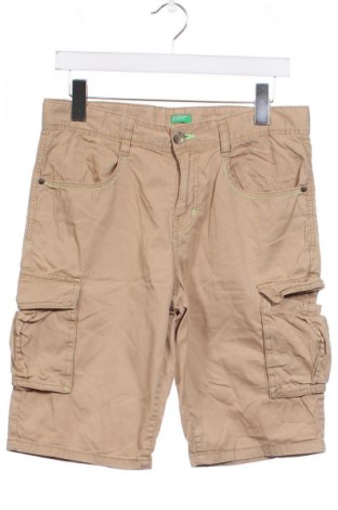 Pantaloni scurți pentru copii United Colors Of Benetton, Mărime 14-15y/ 168-170 cm, Culoare Bej, Preț 56,12 Lei