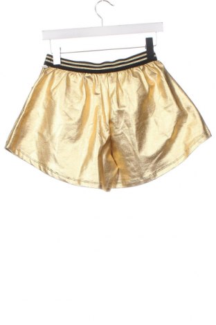 Pantaloni scurți pentru copii United Colors Of Benetton, Mărime 11-12y/ 152-158 cm, Culoare Auriu, Preț 56,37 Lei