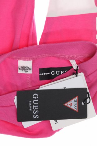 Colanți pentru copii Guess, Mărime 3-6m/ 62-68 cm, Culoare Roz, Preț 118,42 Lei