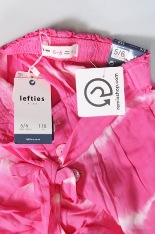 Детски панталон Lefties, Размер 5-6y/ 116-122 см, Цвят Розов, Цена 13,20 лв.