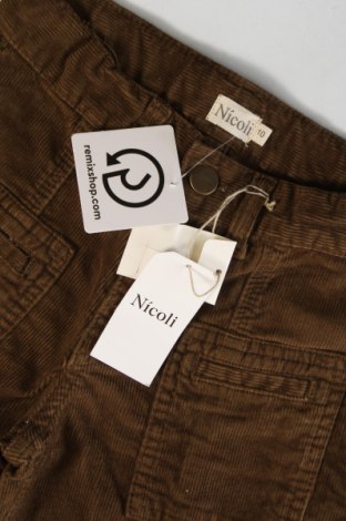 Pantaloni pentru copii Nicoli, Mărime 9-10y/ 140-146 cm, Culoare Verde, Preț 35,79 Lei