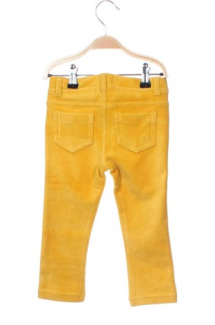 Детски панталон United Colors Of Benetton, Размер 18-24m/ 86-98 см, Цвят Жълт, Цена 25,84 лв.