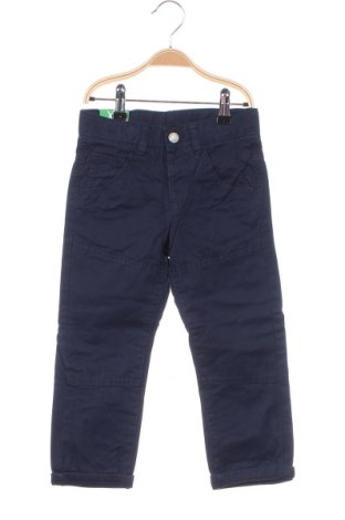 Pantaloni pentru copii United Colors Of Benetton, Mărime 2-3y/ 98-104 cm, Culoare Albastru, Preț 75,16 Lei
