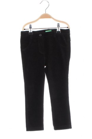 Pantaloni pentru copii United Colors Of Benetton, Mărime 3-4y/ 104-110 cm, Culoare Negru, Preț 107,37 Lei
