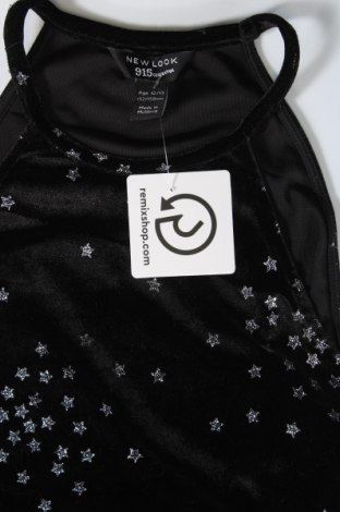 Μπλουζάκι αμάνικο παιδικό New Look, Μέγεθος 11-12y/ 152-158 εκ., Χρώμα Μαύρο, Τιμή 3,59 €