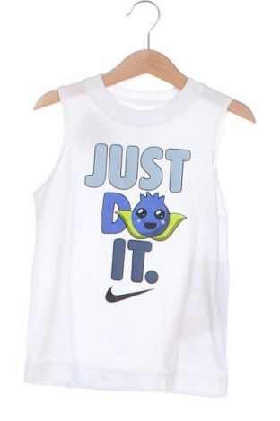 Μπλουζάκι αμάνικο παιδικό Nike, Μέγεθος 2-3y/ 98-104 εκ., Χρώμα Λευκό, Τιμή 20,10 €