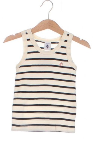Μπλουζάκι αμάνικο παιδικό Petit Bateau, Μέγεθος 18-24m/ 86-98 εκ., Χρώμα Λευκό, Τιμή 13,15 €
