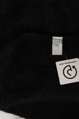 Παιδικό πουλόβερ Canda, Μέγεθος 14-15y/ 168-170 εκ., Χρώμα Μαύρο, Τιμή 4,42 €