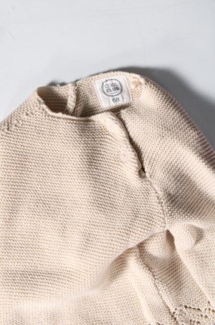 Kinderpullover Coolclub, Größe 3-6m/ 62-68 cm, Farbe Beige, Preis € 6,68