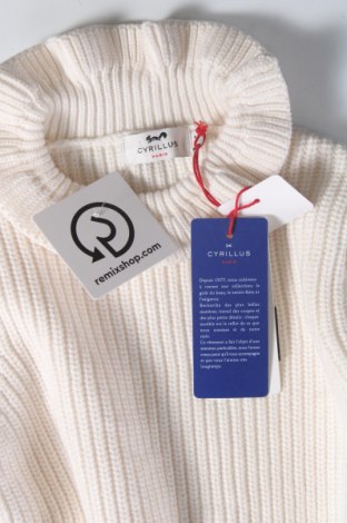 Детски пуловер Cyrillus, Размер 2-3y/ 98-104 см, Цвят Бял, Цена 40,80 лв.