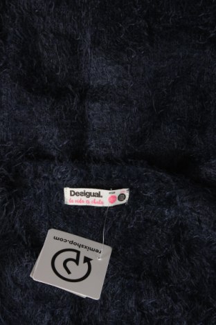Детски пуловер Desigual, Размер 12-13y/ 158-164 см, Цвят Син, Цена 22,94 лв.