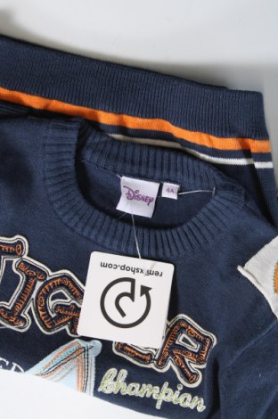 Детски пуловер Disney, Размер 4-5y/ 110-116 см, Цвят Син, Цена 10,80 лв.