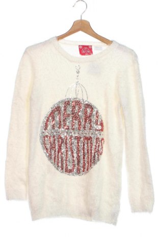 Детски пуловер F&F, Размер 14-15y/ 168-170 см, Цвят Екрю, Цена 9,35 лв.
