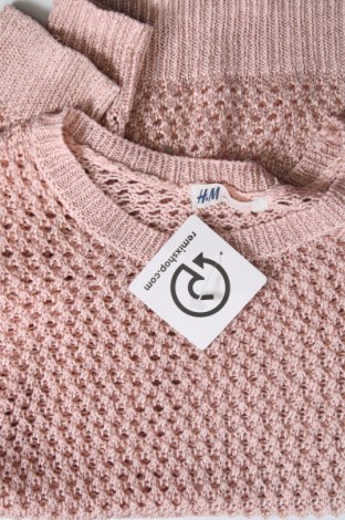Dziecięcy sweter H&M, Rozmiar 10-11y/ 146-152 cm, Kolor Różowy, Cena 17,59 zł