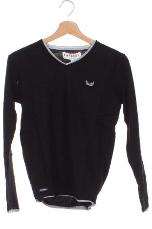 Детски пуловер Kaporal, Размер 11-12y/ 152-158 см, Цвят Черен, Цена 30,60 лв.