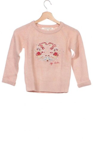 Dziecięcy sweter LuluCastagnette, Rozmiar 6-7y/ 122-128 cm, Kolor Różowy, Cena 81,56 zł