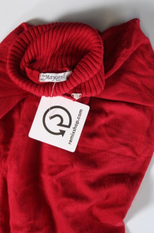Детски пуловер Mayoral, Размер 12-13y/ 158-164 см, Цвят Червен, Цена 9,02 лв.