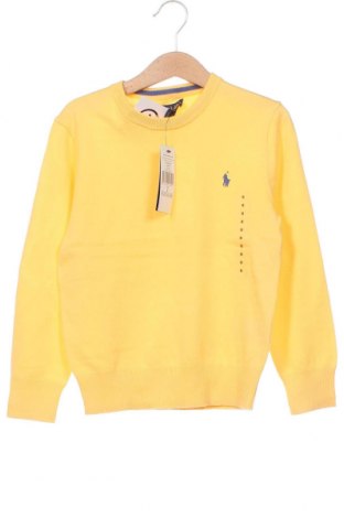 Детски пуловер Polo By Ralph Lauren, Размер 6-7y/ 122-128 см, Цвят Жълт, Цена 102,20 лв.