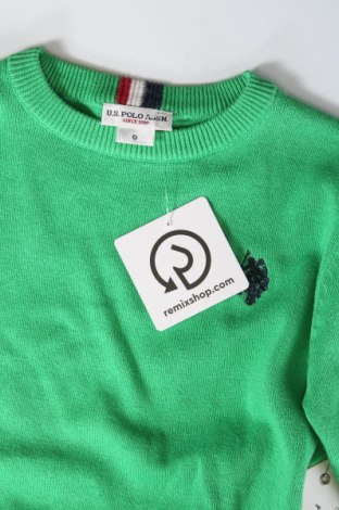 Παιδικό πουλόβερ U.S. Polo Assn., Μέγεθος 8-9y/ 134-140 εκ., Χρώμα Πράσινο, Τιμή 25,85 €