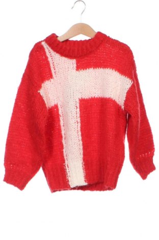 Παιδικό πουλόβερ Vanessa Bruno, Μέγεθος 6-7y/ 122-128 εκ., Χρώμα Κόκκινο, Τιμή 75,41 €