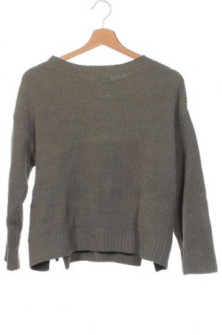 Детски пуловер Zara Knitwear, Размер 11-12y/ 152-158 см, Цвят Зелен, Цена 9,28 лв.