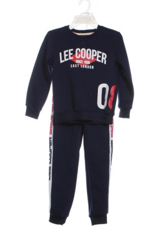 Παιδικό αθλητικό σύνολο Lee Cooper, Μέγεθος 7-8y/ 128-134 εκ., Χρώμα Μπλέ, Τιμή 40,72 €