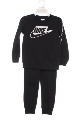 Детски спортен екип Nike, Размер 4-5y/ 110-116 см, Цвят Черен, Цена 79,20 лв.