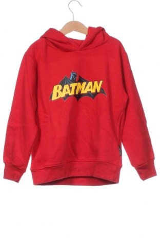 Παιδικό φούτερ Batman, Μέγεθος 7-8y/ 128-134 εκ., Χρώμα Κόκκινο, Τιμή 10,82 €