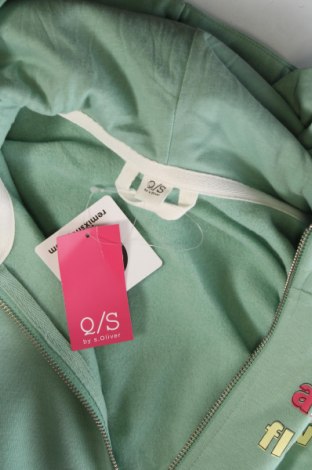 Dziecięca bluza Q/S by S.Oliver, Rozmiar 15-18y/ 170-176 cm, Kolor Zielony, Cena 181,25 zł
