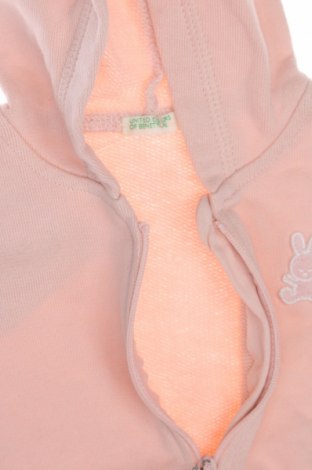 Gyerek sweatshirt United Colors Of Benetton, Méret 2-3m / 56-62 cm, Szín Rózsaszín, Ár 3 240 Ft