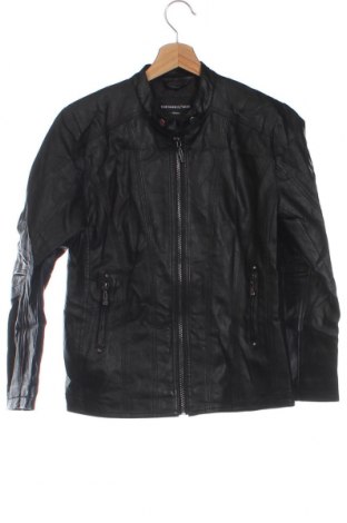 Dětská kožená bunda , Velikost 11-12y/ 152-158 cm, Barva Černá, Cena  364,00 Kč