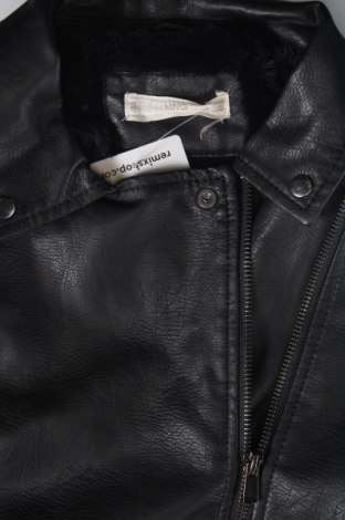 Detská kožená bunda  Mango, Veľkosť 12-13y/ 158-164 cm, Farba Čierna, Cena  13,57 €