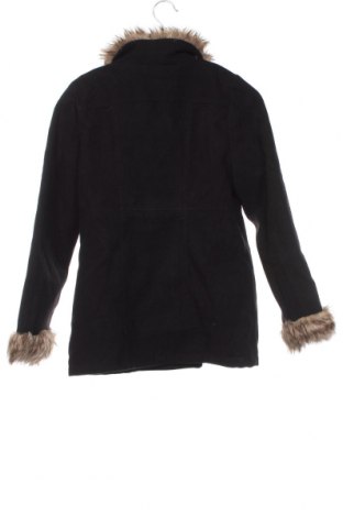 Детско палто H&M, Размер 12-13y/ 158-164 см, Цвят Черен, Цена 20,80 лв.