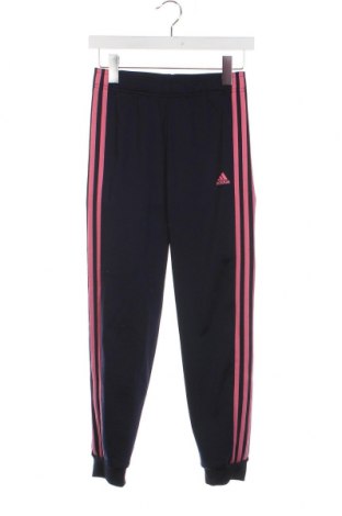 Детско спортно долнище Adidas, Размер 11-12y/ 152-158 см, Цвят Син, Цена 12,60 лв.